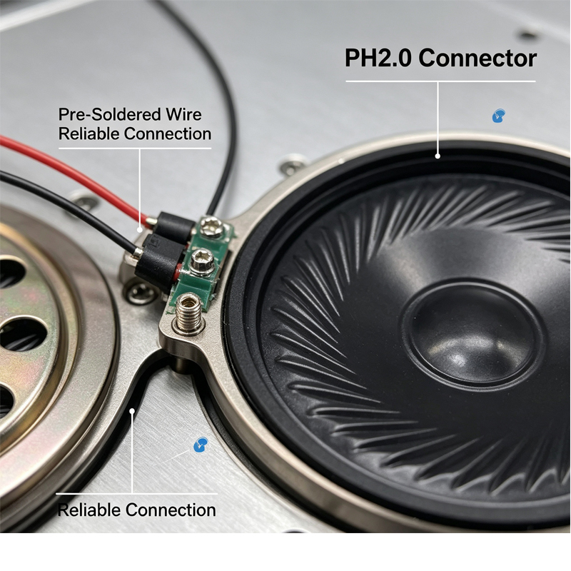 Speaker Wire - 2 Stück Neue Ultradünne Lautsprecher 8