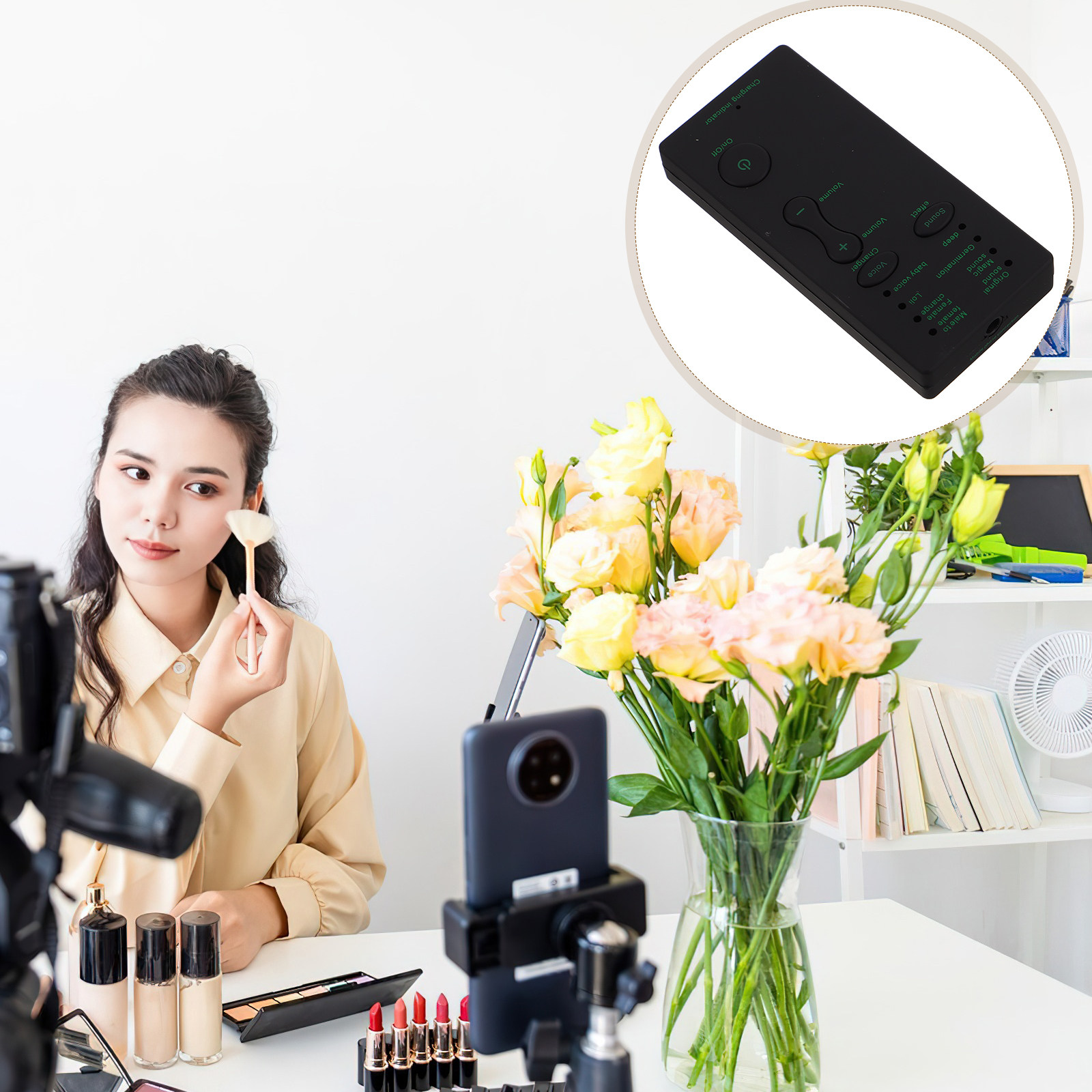 Usb Sound Card - Mini Tragbarer Stimmveränderer Soundkarte für Live-Streaming