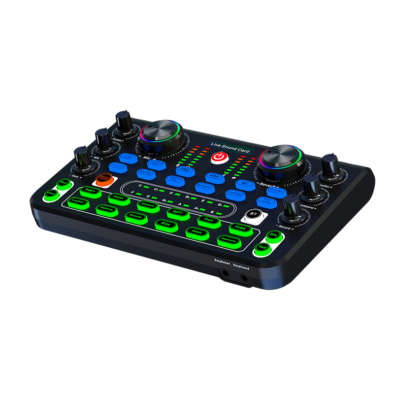 Usb Sound Card - Biner X60L Professionelle Audio-Schnittstelle, USB-Soundkarte, Aufnahme