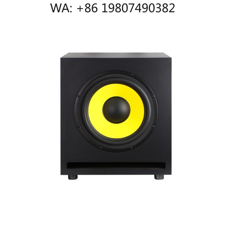 Subwoofer - 10 Zoll Aktiver Tiefbass-Subwoofer Professionelles Studio-Heimkino-Audiosystem