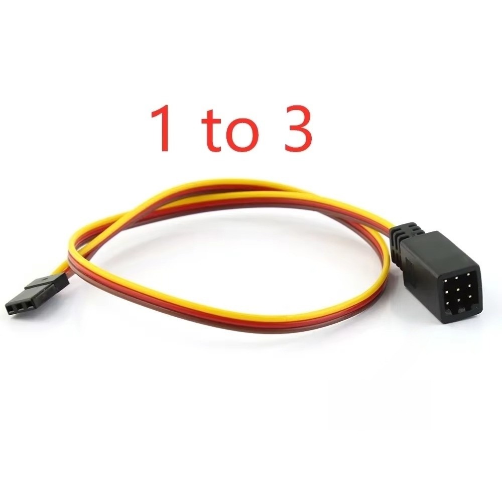 Rca Cable - 350mm RC-Verbindungskabel Y-Leitung Fernbedienungs-Servo-Verlängerungskabel Stecker auf