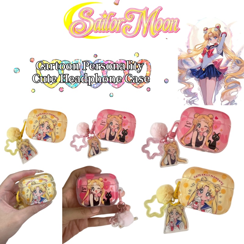 Headphone Parts - Sailor Moon Anime Cartoon Stilvolle Persönlichkeit