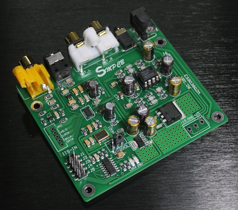 ES9038 Q2M DAC DSD-Decoderplat – Dac Board Bewertung und Preis