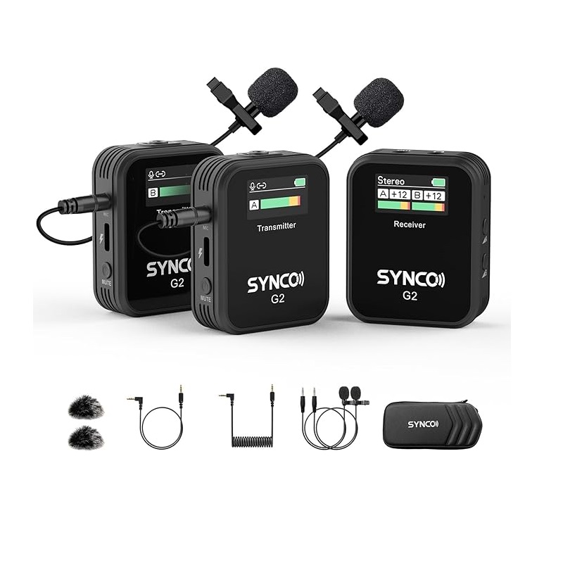 SYNCO Kabelloses Lavalier-Mikr – Condenser Microphone Kit Bewertung und Preis