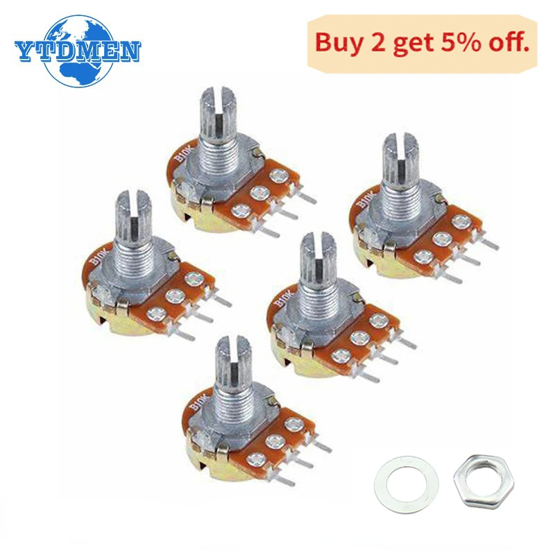 10PCS Variable Widerstand Pote – Potentiometer 10K Bewertung und Preis