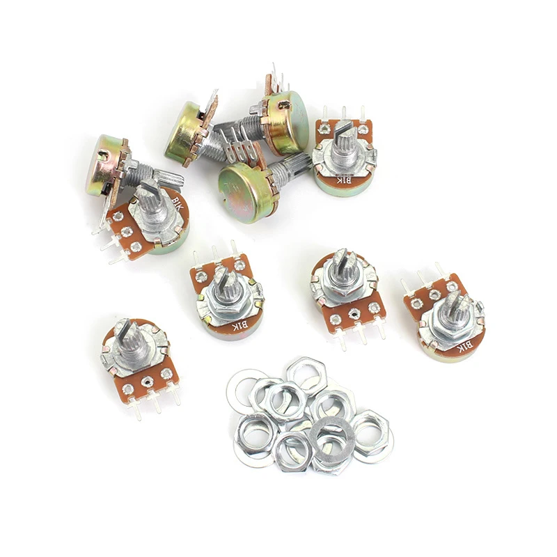10PCS Variable Widerstand Pote – Potentiometer 10K Bewertung und Preis