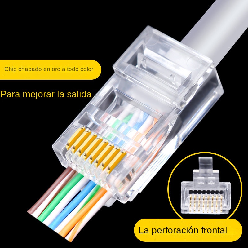 100 Stück Cat6 Cat6e CAT5e RJ4 – Rj45 Jack Bewertung und Preis