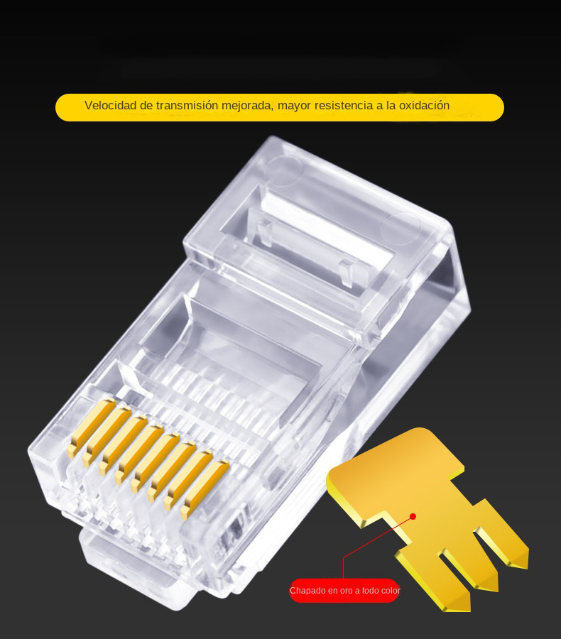 100 Stück Cat6 Cat6e CAT5e RJ4 – Rj45 Jack Bewertung und Preis