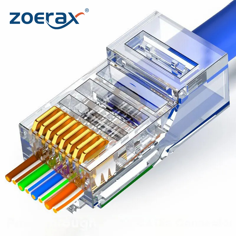 ZOERAX 50/100 Stück RJ45-Pass- – Rj45 Jack Bewertung und Preis